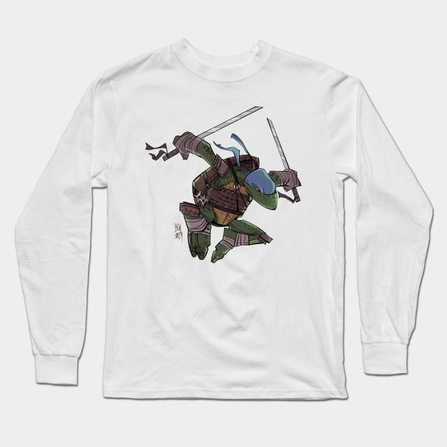 TMNT Leonardo Long Sleeve T-Shirt by markodjeska